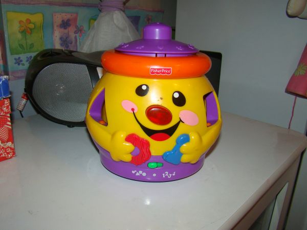 potinho de formas Fisher Price